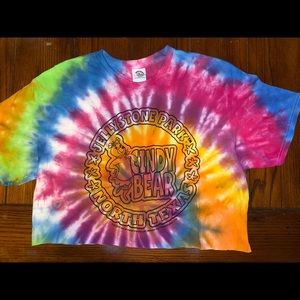 Jelly Stone Park Tie Dye crop top